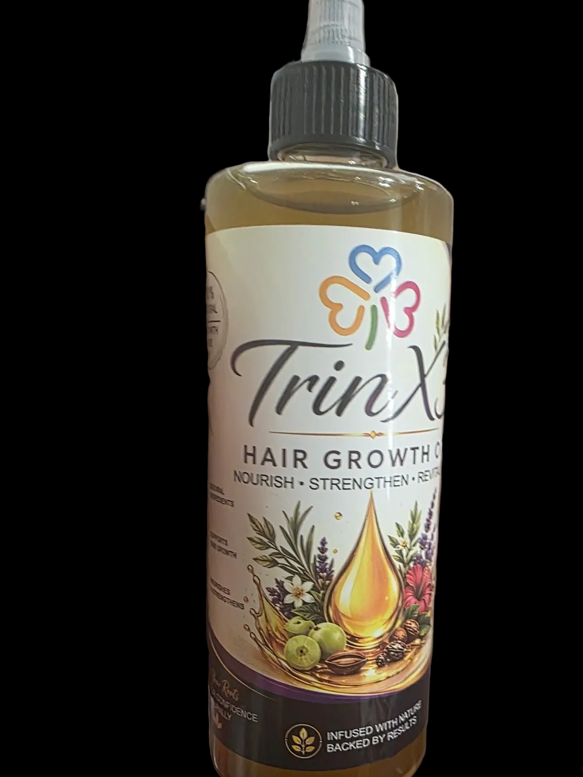 Trinx3 Herbal Hair Growth Oil 8oz