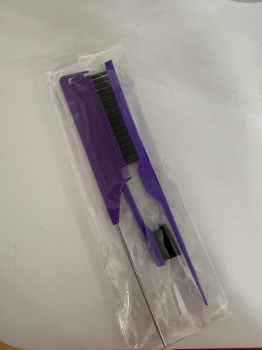 3 in one comb/ brush set
